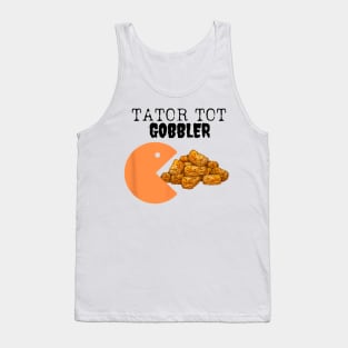 Tator Tot Gobbler Sarcastic Fall Thanksgiving Gooble Costume Tank Top